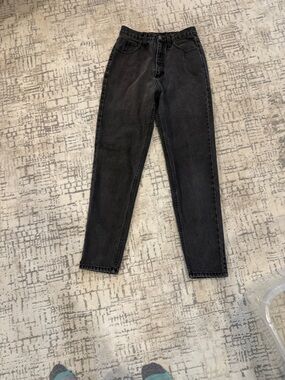 Guess by Marciano Women's High-Rise Faded Black Jeans